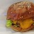 ゴールデンブラウン - ベーコン&チーズバーガー(1260円)