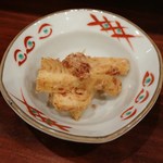 鳥田中 - サービス品の筍の土佐煮