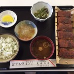 見晴茶屋 - 菜飯味噌田楽定食（ご飯少なめ）