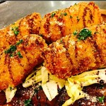 新鮮レバーとハラミの100ｇクリームコロッケ