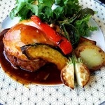 K.Cダイニング - 国産肉手こねコロモコ