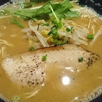 らぁ麺 三軒屋 - 魚介豚骨