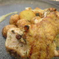 TRATTORIA CREATTA - 岩手県産清流鶏のグリル　エピスビネガーのソース