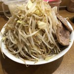 ラーメン一文路 - ラーメン大（野菜増し、あぶら少なめ）