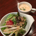 Sanji - ディナーセット(サラダ+スープ)