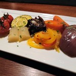Bar na Doussie - 自家製 季節野菜のマリネ