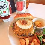 each - オニオンもおいしかった