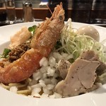 だしが命の塩らーめん　ぎょぎょぎょ - まぜそば海老づくし＋味玉