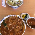 栄華 - チャンキン丼＆タンメン