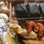 本家かまどや - のりカラ弁当560円