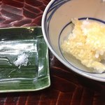 自然坊たなか - お焦げと山椒オイル