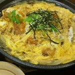 味亭花の家 - カツとじ定食