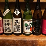 酒亭赤坂かねさく - 厳選した全国の日本酒40-50種