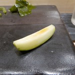 不動前 すし 岩澤 - 【メロンの漬物】♫2018/4