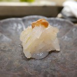 不動前 すし 岩澤 - 【白えび昆布締め】★2018/4