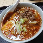 釜聖 麺屋 - 辛口馬肉ラーメン