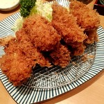 とんかつ檍 - カキフライ