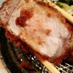 とんかつ檍 - 特ロースカツ