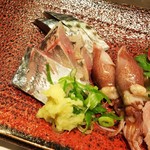 なな輝 - アジとシメ鯖。ホタルイカ。