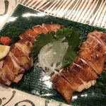 炭火焼鳥 きち蔵 - ももたたき食べ比べ