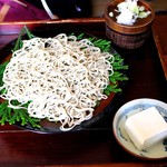 能登 手仕事屋 - 盛り蕎麦　　840円　二八蕎麦