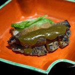 GINZA JOTAKI - 78℃で4時間真空調理した天然黒鮑 風味豊かな肝バター