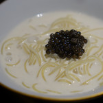 GINZA JOTAKI - フランス産キャベアの冷静チャイナパスタ クリーム仕立て