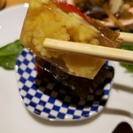 食堂 あいそ - ゼリー寄せの中身はヤングコーン