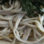 Teuchi Sobadokoro Matsuba - 麺アップ