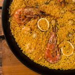 Seafood paella for 2 people