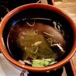 sumibiyakinikushichirimbou - スープ