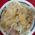 ラーメン二郎 目黒店 - 上から