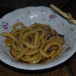 一力 - つけダレで食べます