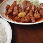 とんてき定食（１０５０円）