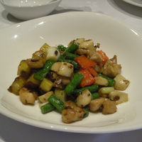 四川豆花飯荘 東京店 - 鶏肉と野菜の花椒炒め