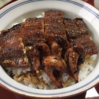 ひつまぶし 備長 本店 - 肝入り上うな丼のアップ