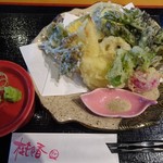 桃乃香 - 野菜天せいろの天ぷら