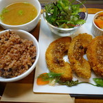 喫茶さえき - 車麩かつ（ヴィーガン）