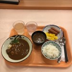 Wakayama Daini Fuji Hoteru - カレーうどんにカレーライス