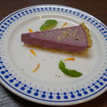 喫茶さえき - フラワータルト（vegan)