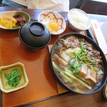 RESTAURANT SUNTORY - すき焼き膳 ＄22(2018年4月)