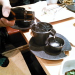 Umihe - 冷酒の銚子と猪口