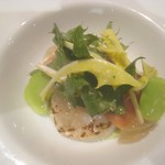 ル・ヴァンキャトル - ホタテ炙りと赤貝