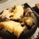 禅紫 - あわび石焼き