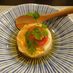 禅紫 - 新玉葱の豆腐