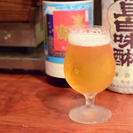 日本酒はなたれ - エーデルピルス＠600円