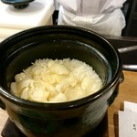 むろまち 加地 - ユリ根ご飯