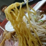 麺や恵 - さがみ屋製麺の中太縮れ麺