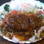 カフェドムッシュ - カツソバサラダ