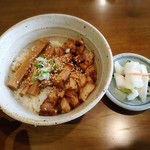 拉麺太极 - メンマチャーシューミニ丼
